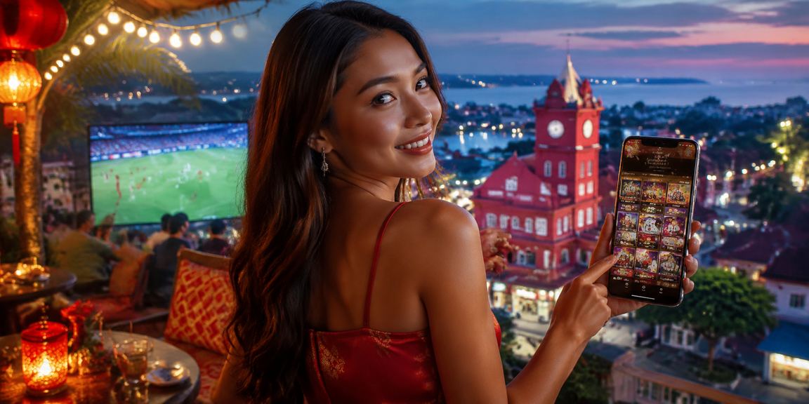 Peminat sukan di Melaka mengikuti perlawanan sukan melalui platform kedai888 dalam talian